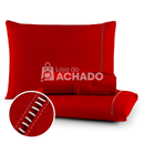 Jogo De Lençol 400 Fios Ponto Palito Cama Queen