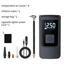 -Compressor De Ar Portátil Para Pneus De Carro, Inflador Rápido, Pressão Precisa, Bomba De Ar Para Motocicleta, Bicicleta, Bola
