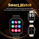 Novo smartwatch masculino e feminino android ios telefone 1.73 "tela bluetooth