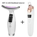 Dispositivo de beleza facial para pescoço, massagem vibratória para rosto e pescoço, skindion pessoal, uso doméstico, dispositivo de beleza, máquina de lifting facial
