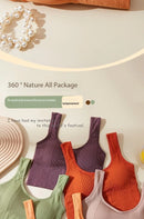 Sutiã esportivo anti-suor fitness superior feminino sem costura yoga sutiã à prova de choque colheita superior push up sutiã esportivo ginásio treino topo