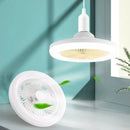 Ventilador 2 em 1 de teto com controle remoto e lâmpada de iluminação