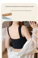 Sutiã esportivo anti-suor fitness superior feminino sem costura yoga sutiã à prova de choque colheita superior push up sutiã esportivo ginásio treino topo