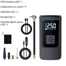 -Compressor De Ar Portátil Para Pneus De Carro, Inflador Rápido, Pressão Precisa, Bomba De Ar Para Motocicleta, Bicicleta, Bola